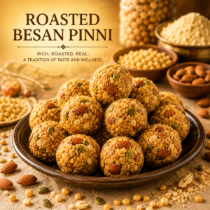 Roasted Besan Pinni