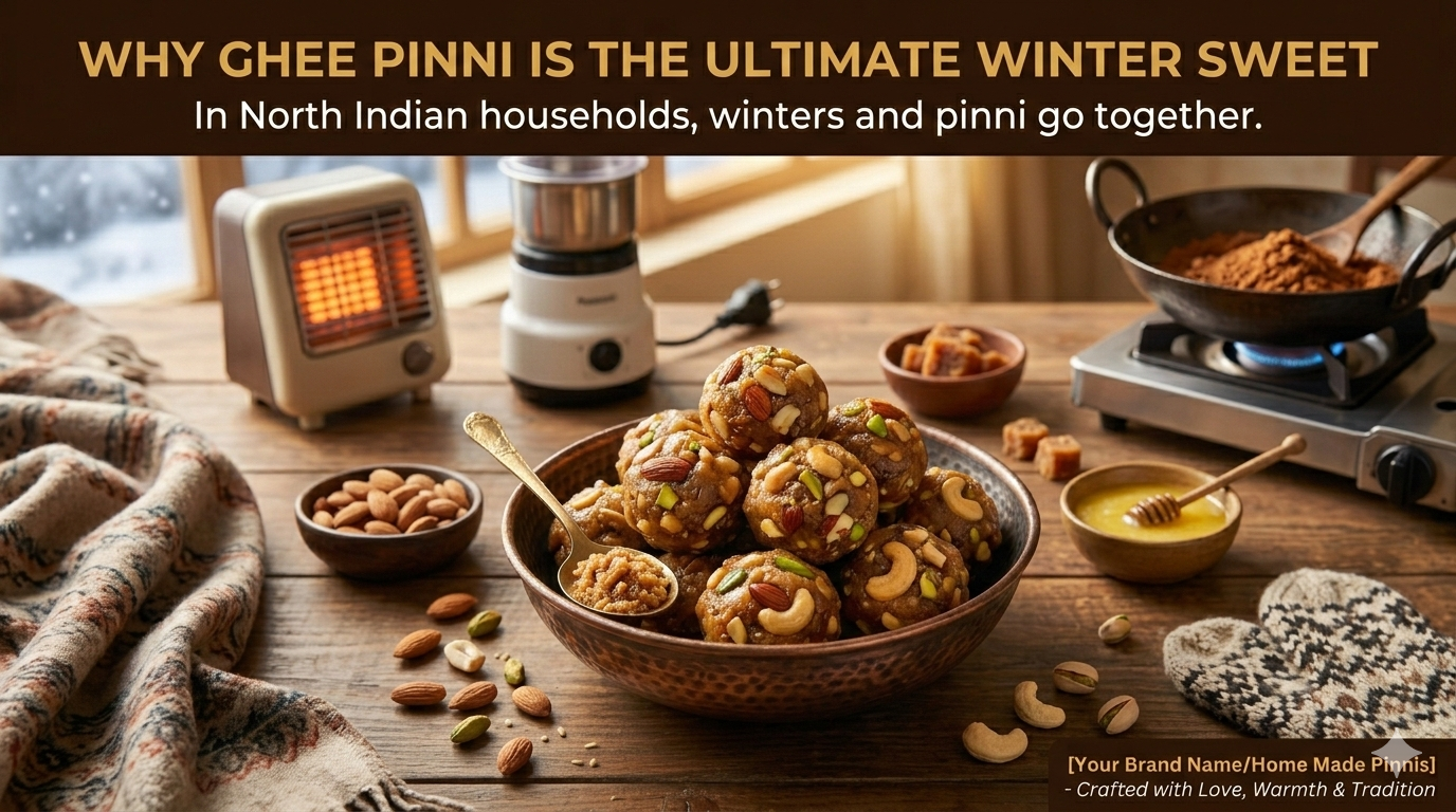 Why Ghee Pinni Is the Ultimate Winter Sweet