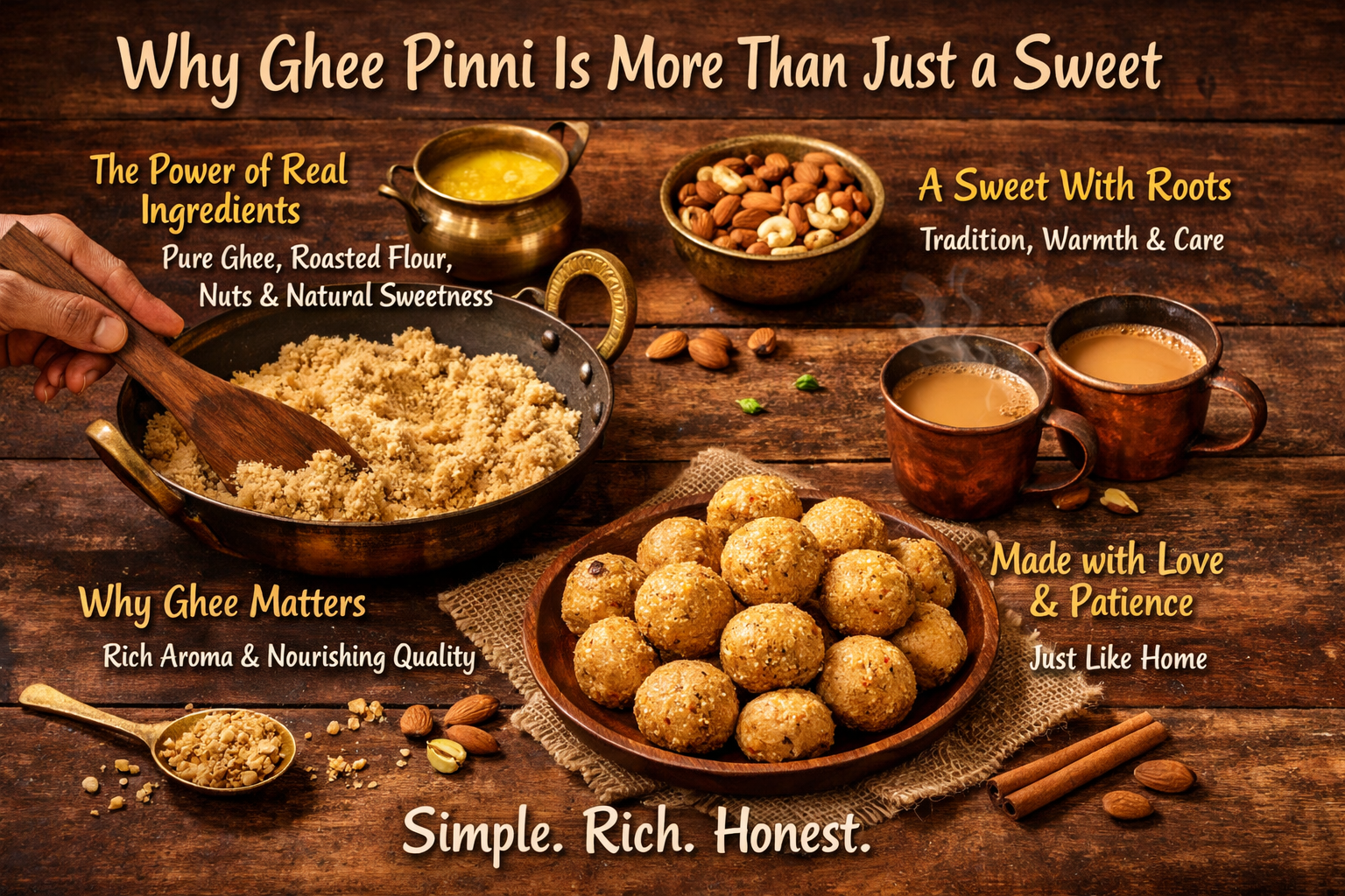 Ghee Pinni That Feels Like Home